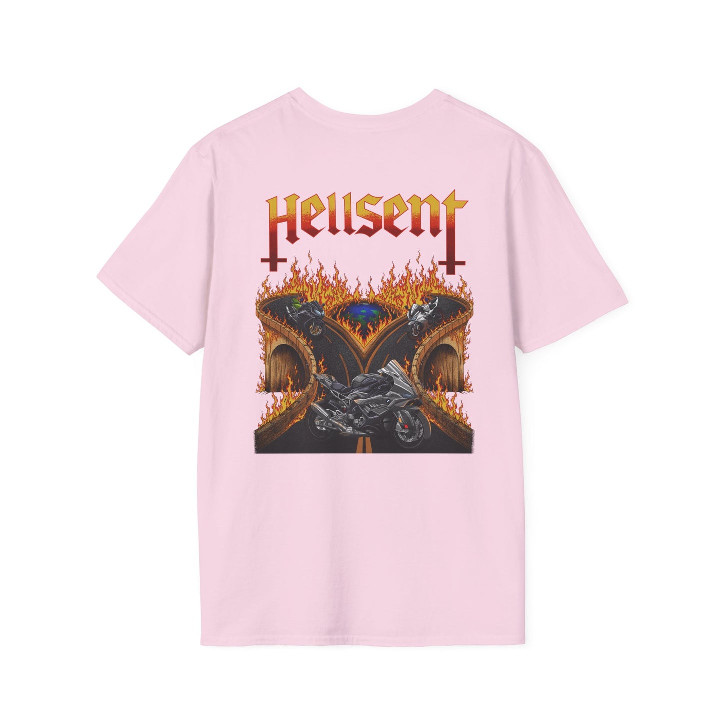 Hellsent "CHAMPIONS OF THE WORLD" Motorcycle Tee