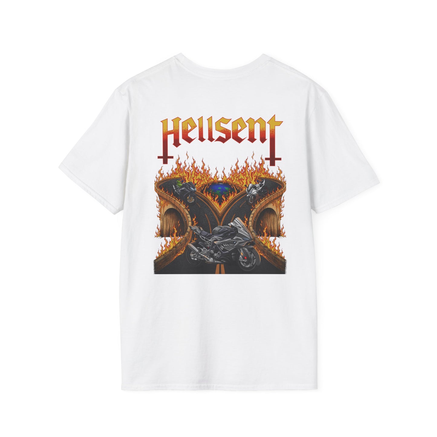 Hellsent "CHAMPIONS OF THE WORLD" Motorcycle Tee