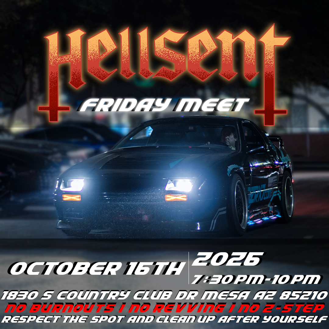 Next HELLSENT meet flyer